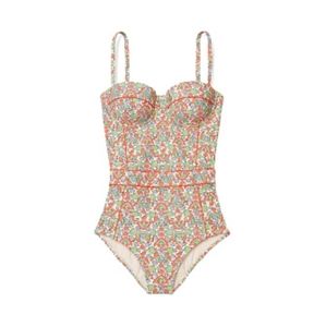NWT Tory Burch XL one-piece legacy paisley